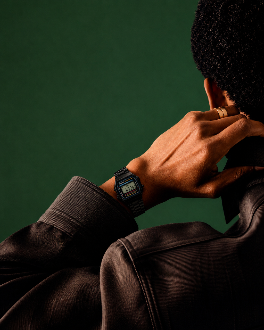 Casio Classic Vintage Matte Black | REPLICA RACK
