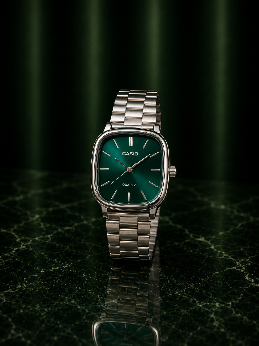 Casio Quartz Analog Emerald Green | REPLICA RACK