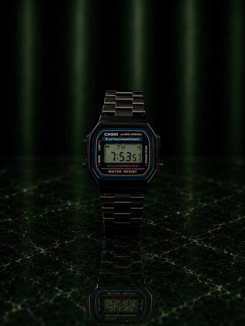 Casio Classic Vintage Matte Black | REPLICA RACK