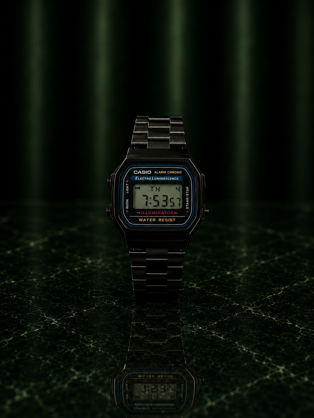 Casio Classic Vintage Matte Black | REPLICA RACK
