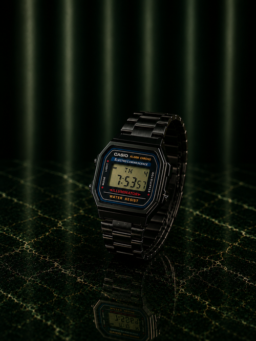 Casio Classic Vintage Matte Black | REPLICA RACK