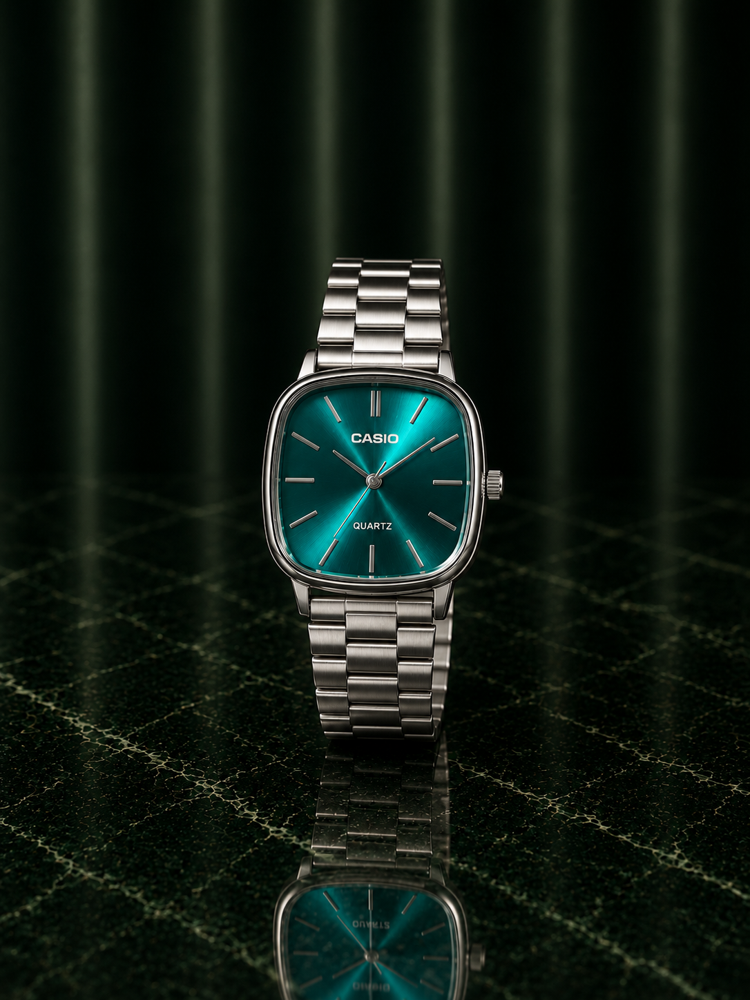 Casio Quartz Analog Tiffany Blue | REPLICA RACK